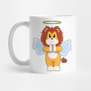 Lion Angel wings Mug